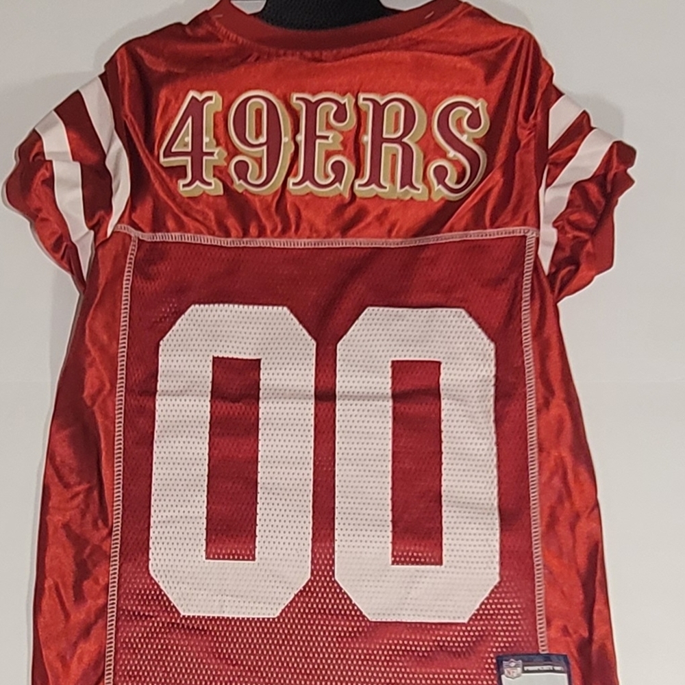 49ers NFL Pet Dog Mesh Jersey Red San Francisco Football Fan XXL NWT